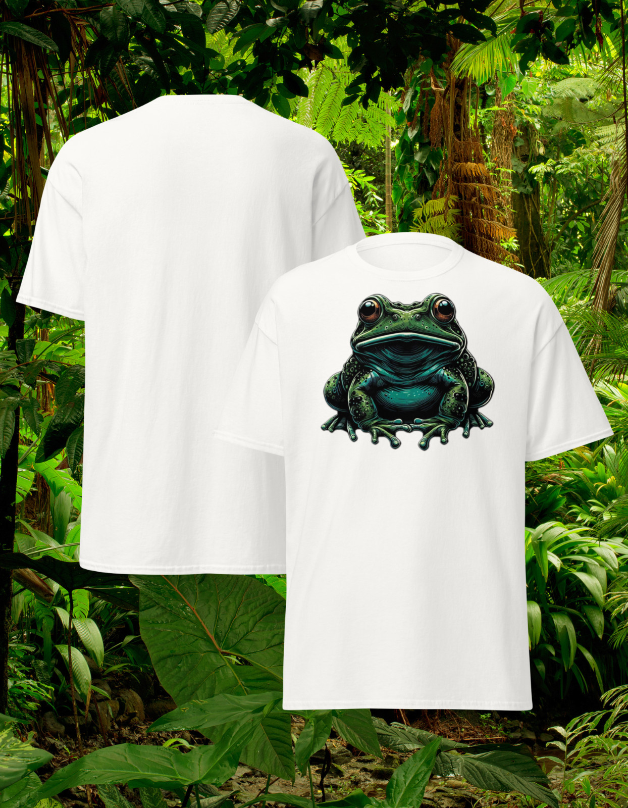 Bullfrog funny T-shirt fun humorous reptile gift present for frog lovers. unisex gallery