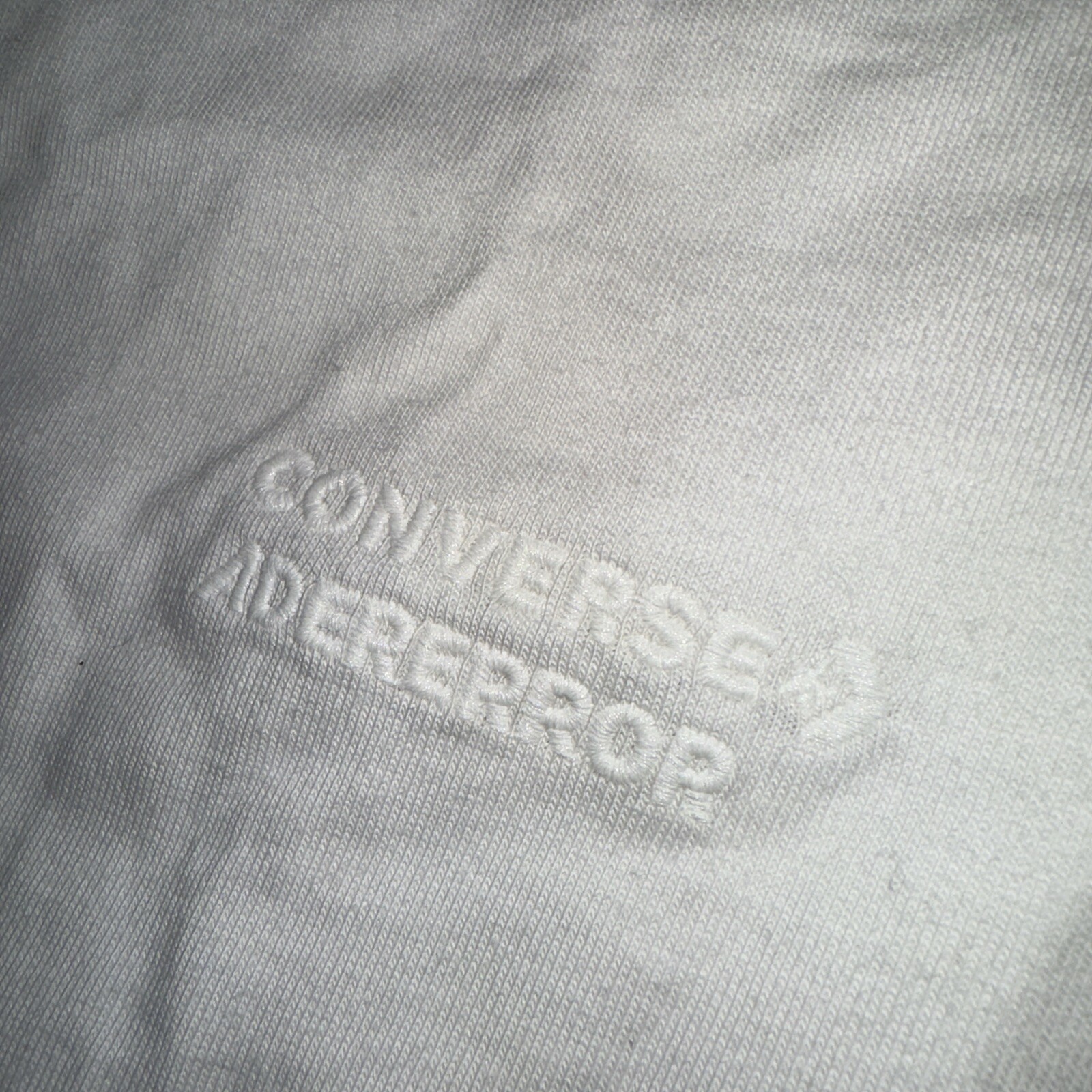NWT Converse x Ader Error Shapes Cloud Dancer White T Shirt Size Large L Men's gallery