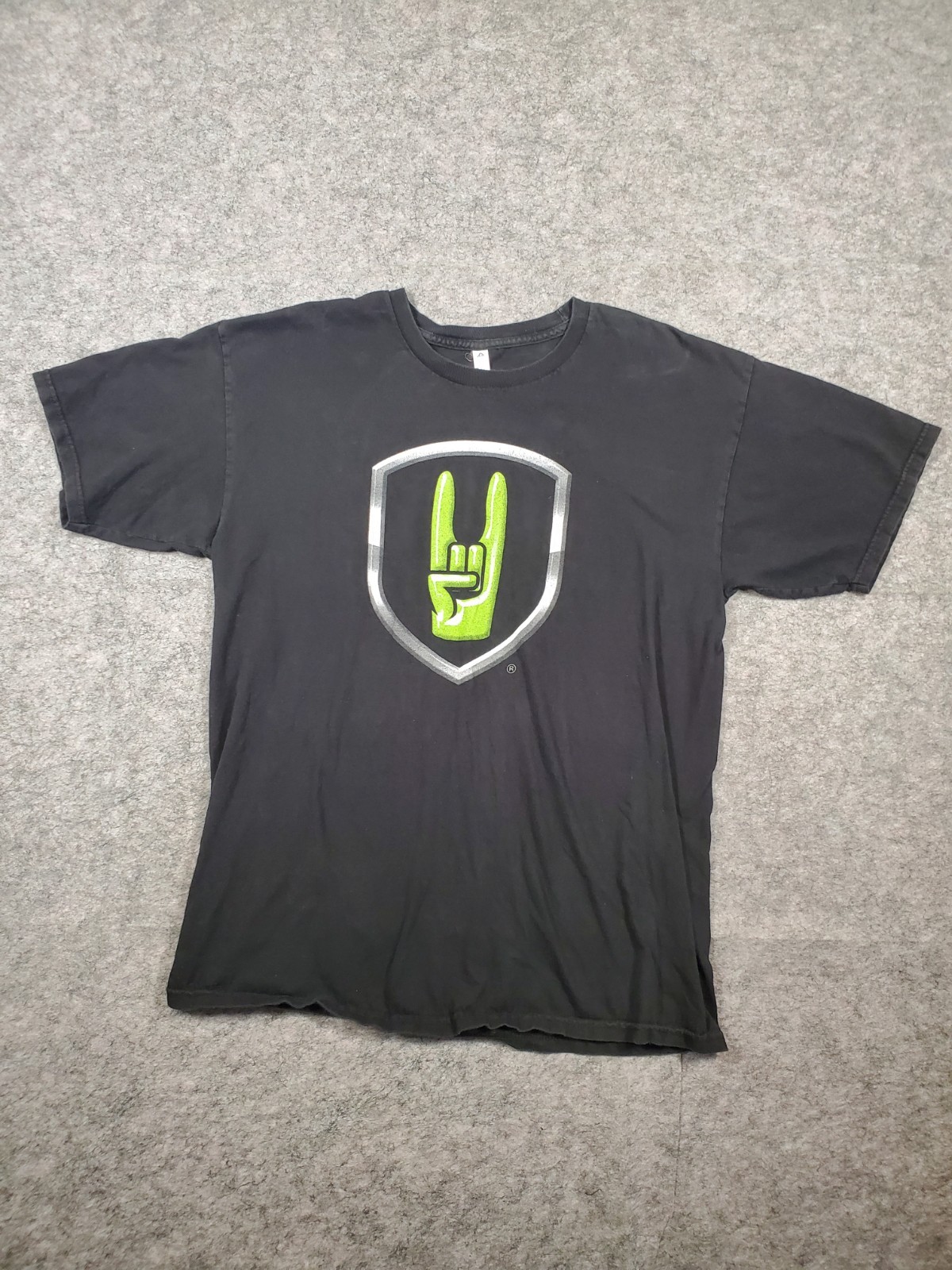 Vintage Nock On Archery T-shirt Size Large Hunting Outdoors Arrows Grenn Black