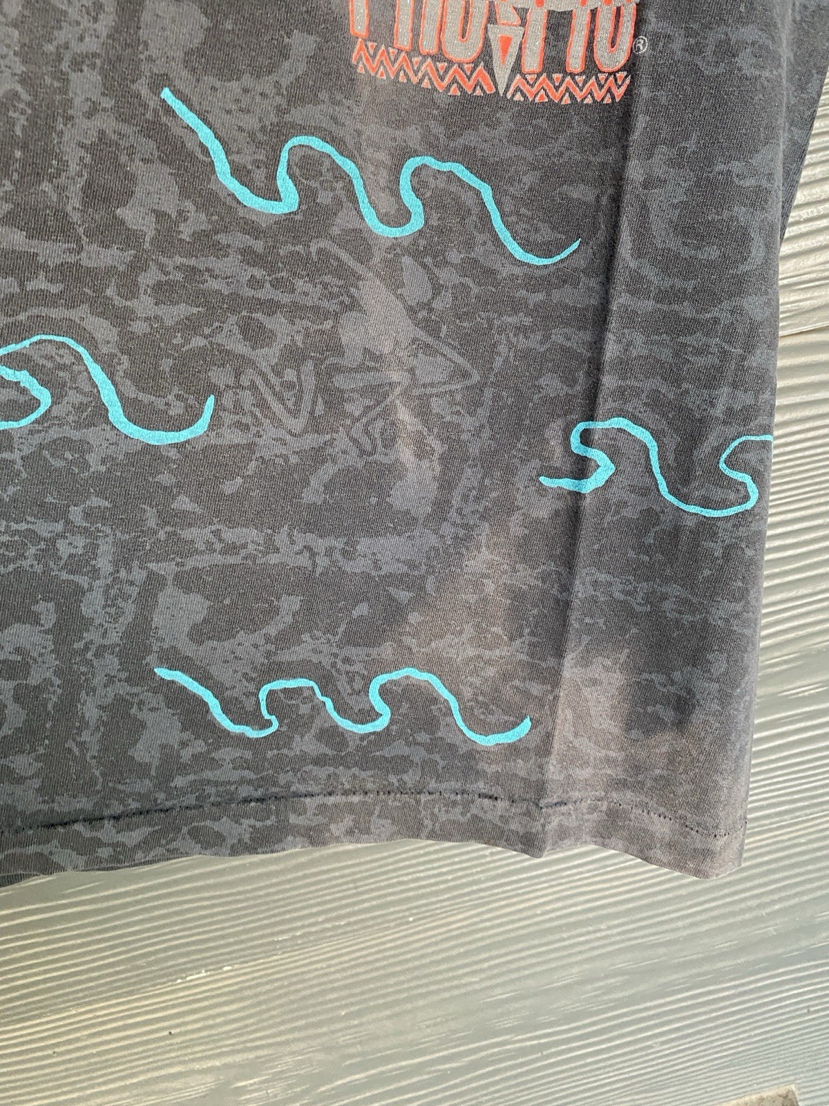 Vintage 90s Mens Large Ocean Pacific Surf T-Shirt Art Tee Op Single Stitch USA gallery