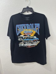 Chemistry Chevy Impala The Original Classic Graphic Car Black T-Shirt Size XL