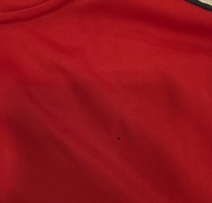 Adidas Men’s T-Shirt Size Medium (M) Red 3 Stripes Short Sleeve Climalite