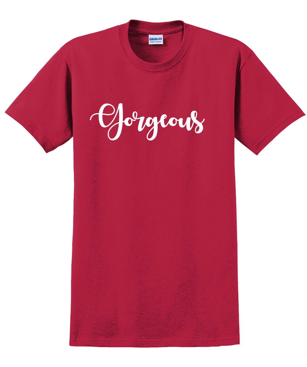Gorgeous T-Shirt Short Sleeve Graphic Tee Unisex Apparel Custom Personalized gallery