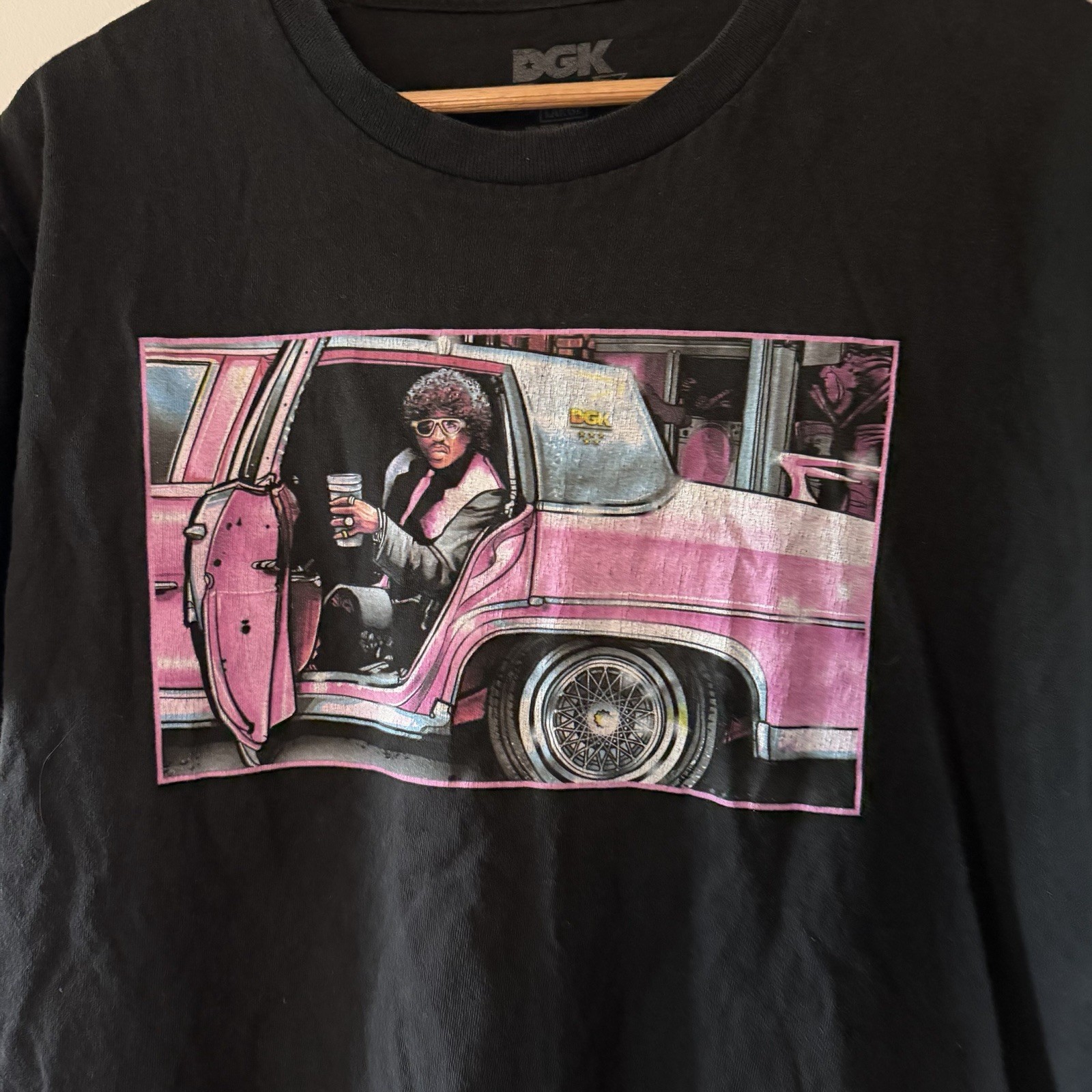 DGK Men's Size L Pinky Friday After Next Short Sleeve Skate Humor T-Shirt gallery
