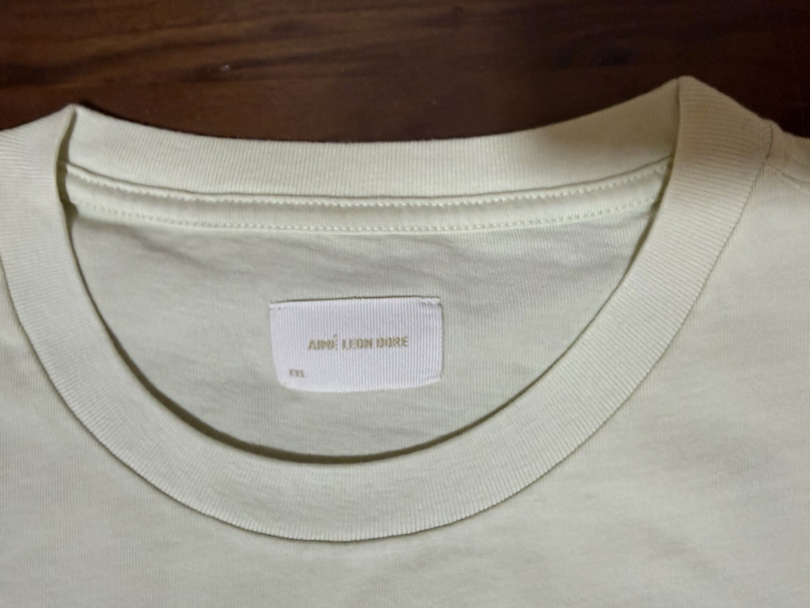 Aime Leon Dore ALD Unisphere Tee Cotton Logo T-Shirt SS25 In Aloe Wash Size XXL gallery