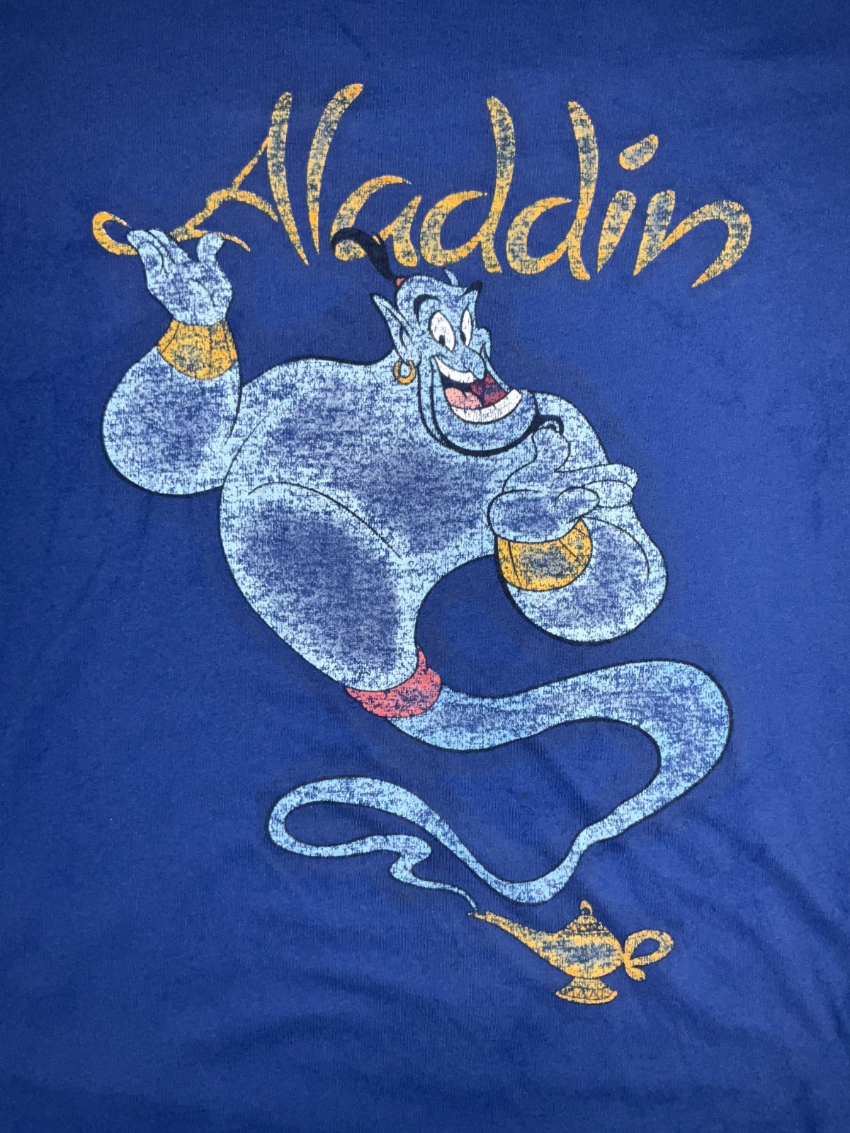 Aladdin Short Sleeve T-Shirt Men's 3XL Blue gallery