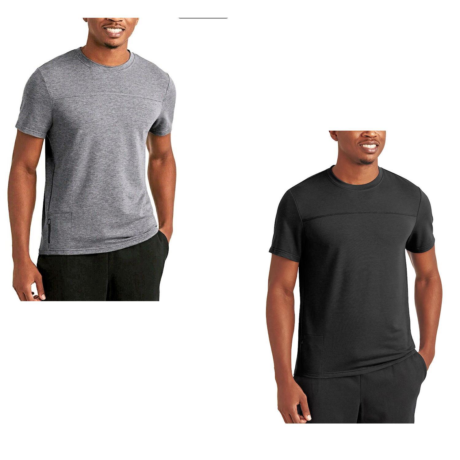 Member's Mark Men's Active Luxe Tee T-shirt with Media Pocket gallery