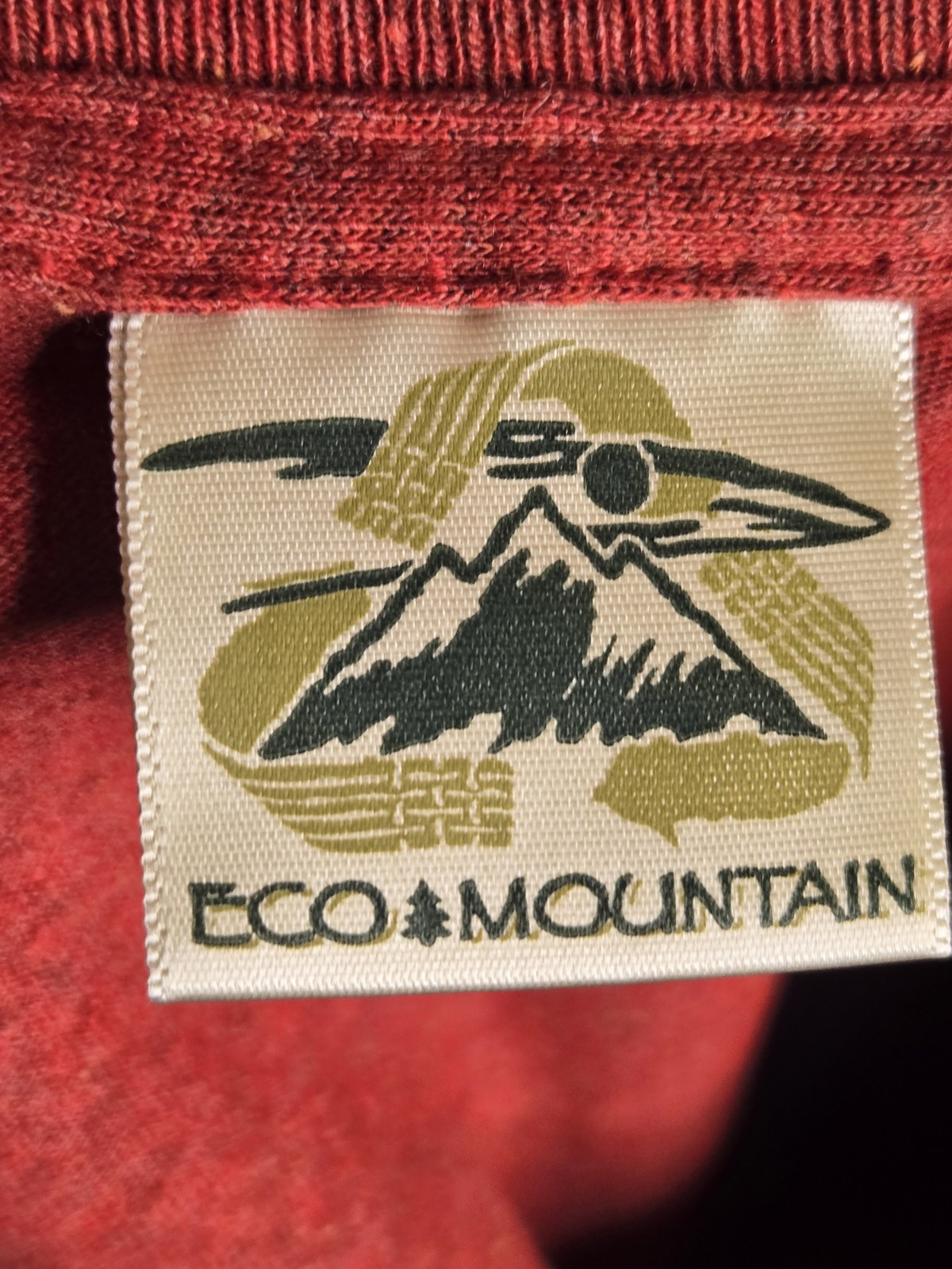 Vintage Eco Mountain Yellowstone Moose Painting Shirt Large gallery