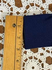 Vtg Blue Undershirt Long Sleeve Thermal Tall XL USA Layering Ski Camp Hike
