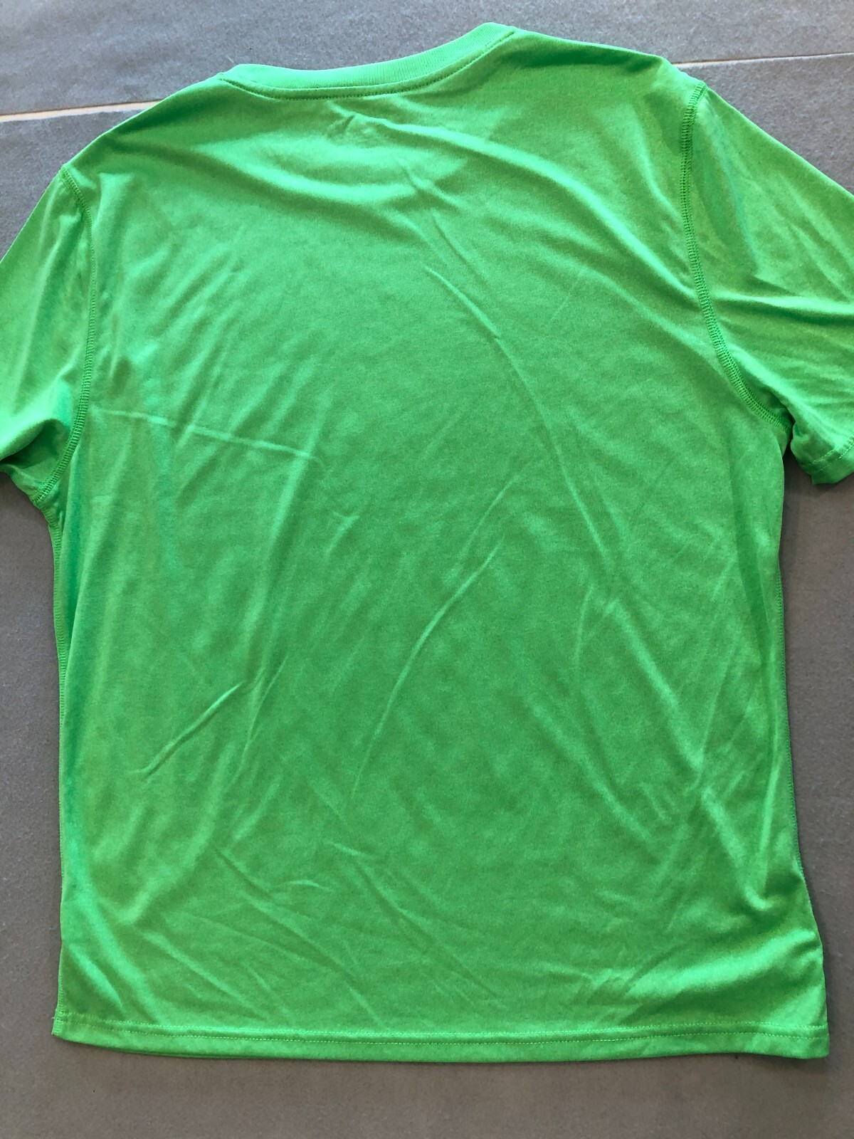 Xersion Shirt Men's Large Bright Neon Green Activewear/Casual Knit Tee gallery