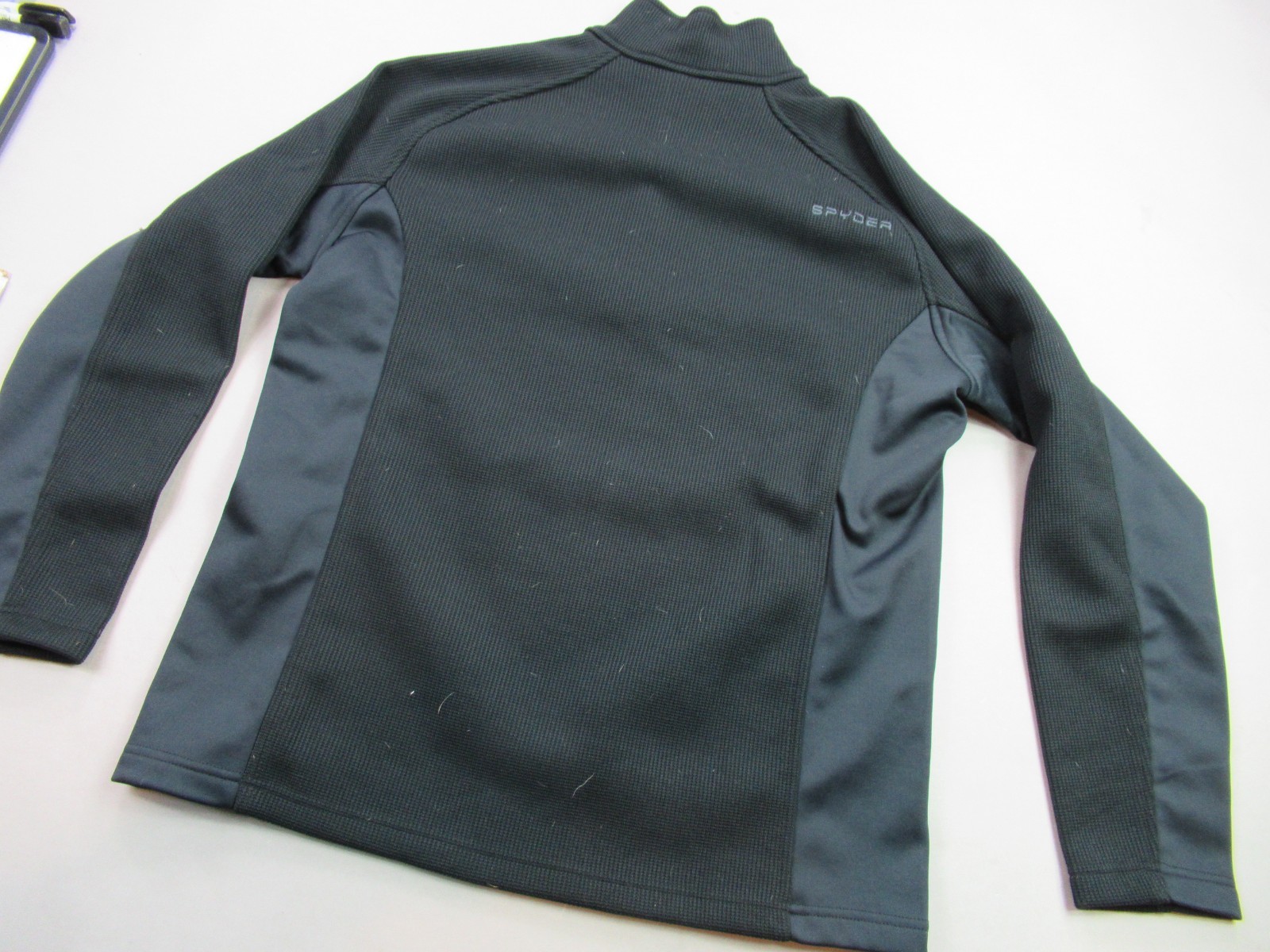 Spyder Shirt Mens 2XL 1/4 Zip Long Sleeve Outdoor Lightweight Blue Casual gallery