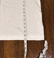 Collars & Co Maranello Mid-Weight Cotton & Silk Tee White Men’s XL New $89