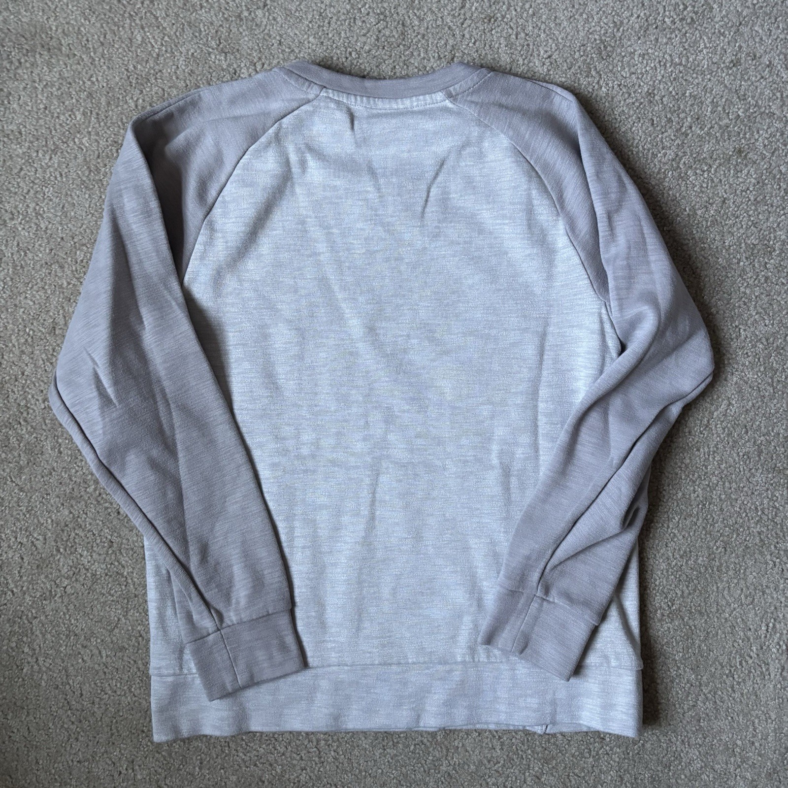 Men's Nike Cream Sweatshirt With Kangaroo Pocket Size Small Y2K Cold Gear gallery