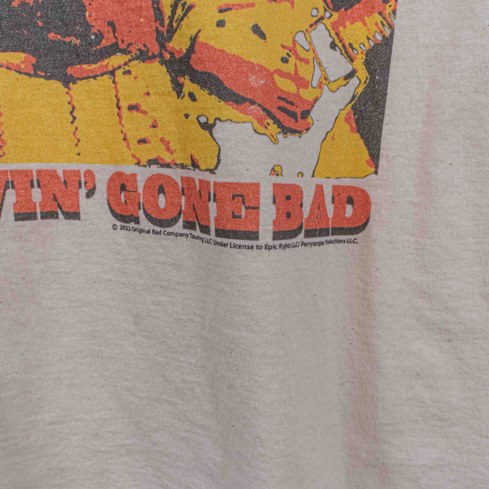 Bad Company Band Shirt XL Extra Large Good Lovin Gone Bad Y2K Rock Grunge gallery