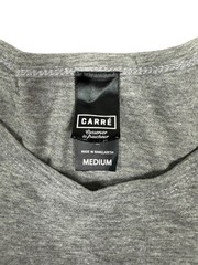 Carré Est 1789 Grey Marle Longline Scoop Tee Men’s Medium Streetwear Curved Hem