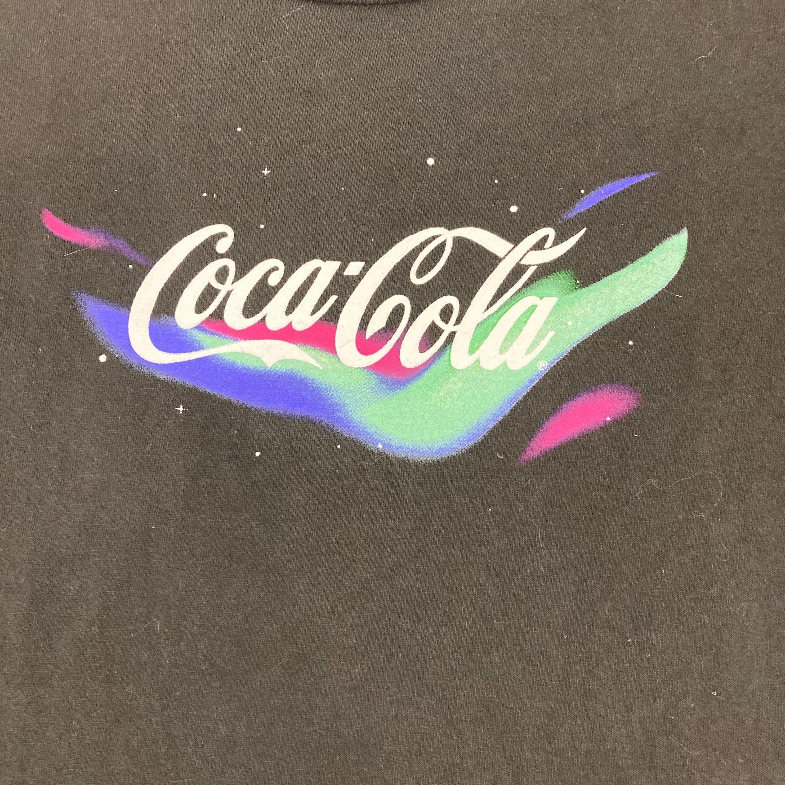 Coca-Cola Polar Bear Graphic T-Shirt Men’s 2XL Black Ripple Junction gallery
