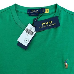 NWT Polo Ralph Lauren Clasic Fit Soft Cotton Crewneck Green T Shirt Men’s MEDIUM