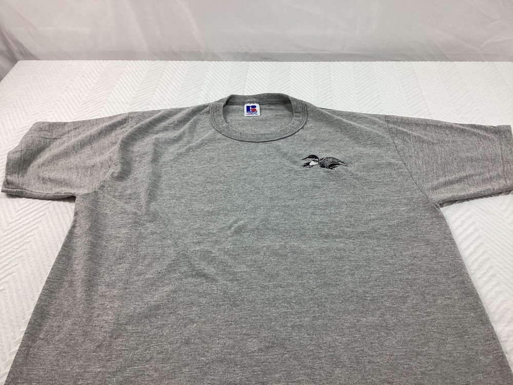 Russel Athletic Shirt Mens Medium Gray NuBlend USA Vintage