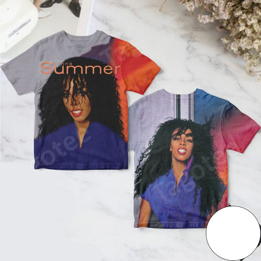 Donna Summer The Self-titled Tenth Studio 3D S-5XL All Over Print Shirt TD1533