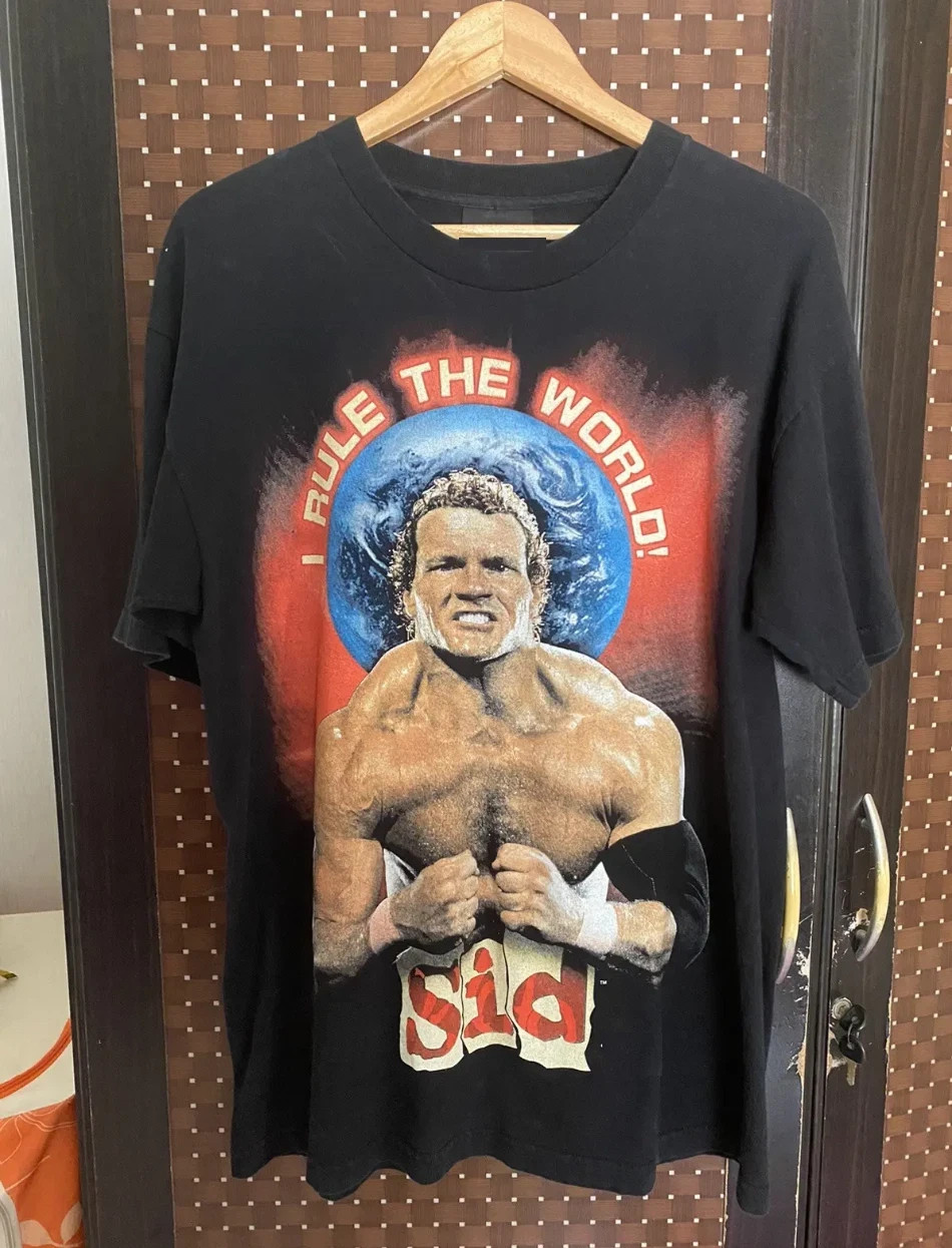 Rare Vintage 90s Sycho Sid Vicious Short Sleeve Black All Size Shirt BS1529