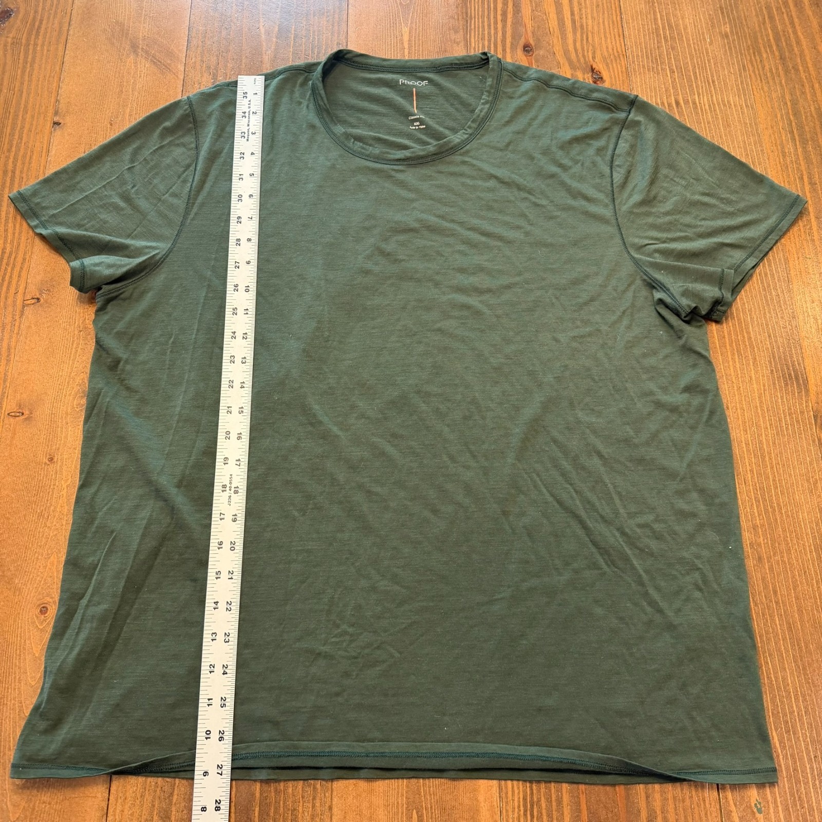 Proof Huckberry Shirt Mens Navy 72 Hour Merino Wool Base Layer Tee Outdoor XXL gallery
