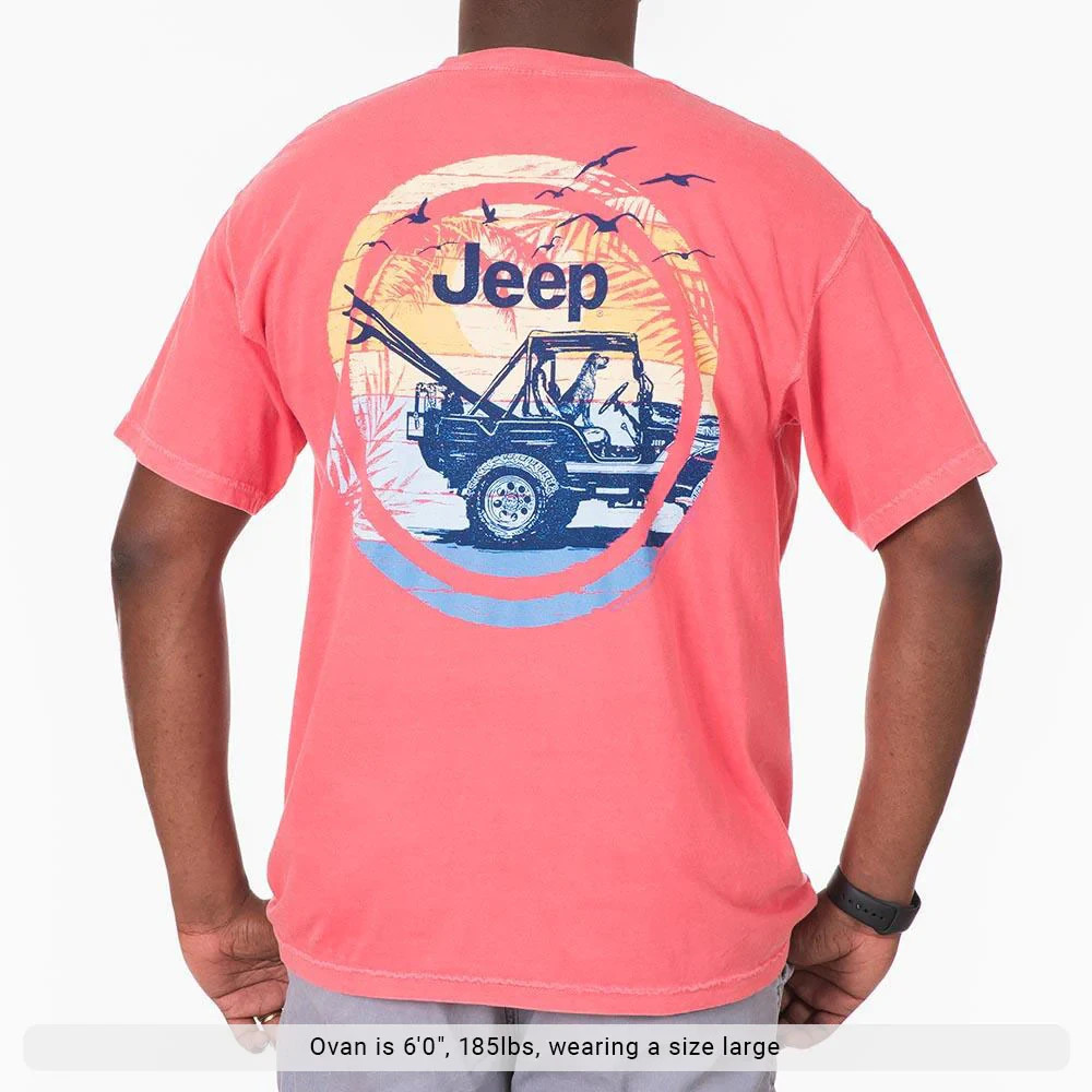 Jeep Shirt Sun Circle T-Shirt Available in S / M / XL Comfort colors NEW gallery