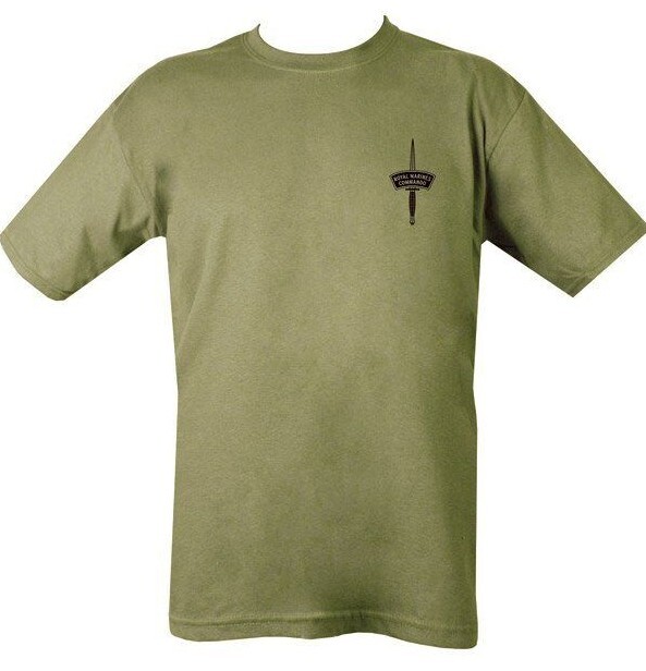 ROYAL MARINES COMMANDO T-SHIRT MENS S-2XL DOUBLE SIDE PRINT ARMY BRITISH NAVY gallery