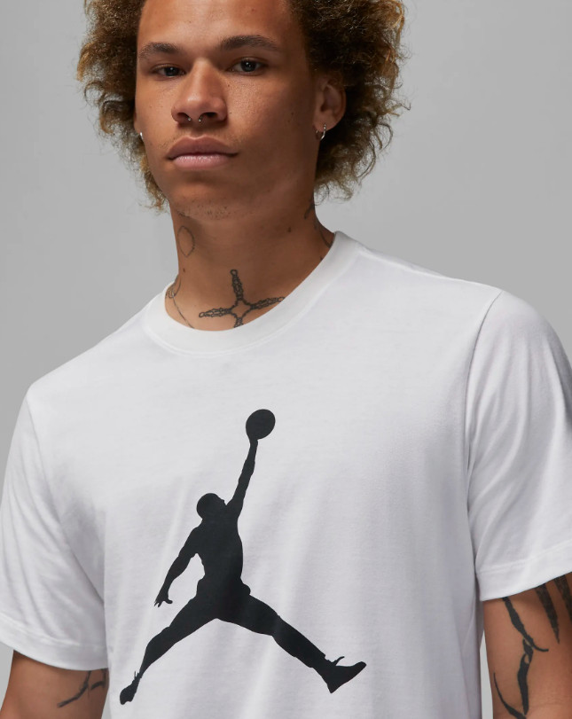 Nike Air Jordan Jumpman Logo Mens T-Shirt White Multi Size Casual Top gallery