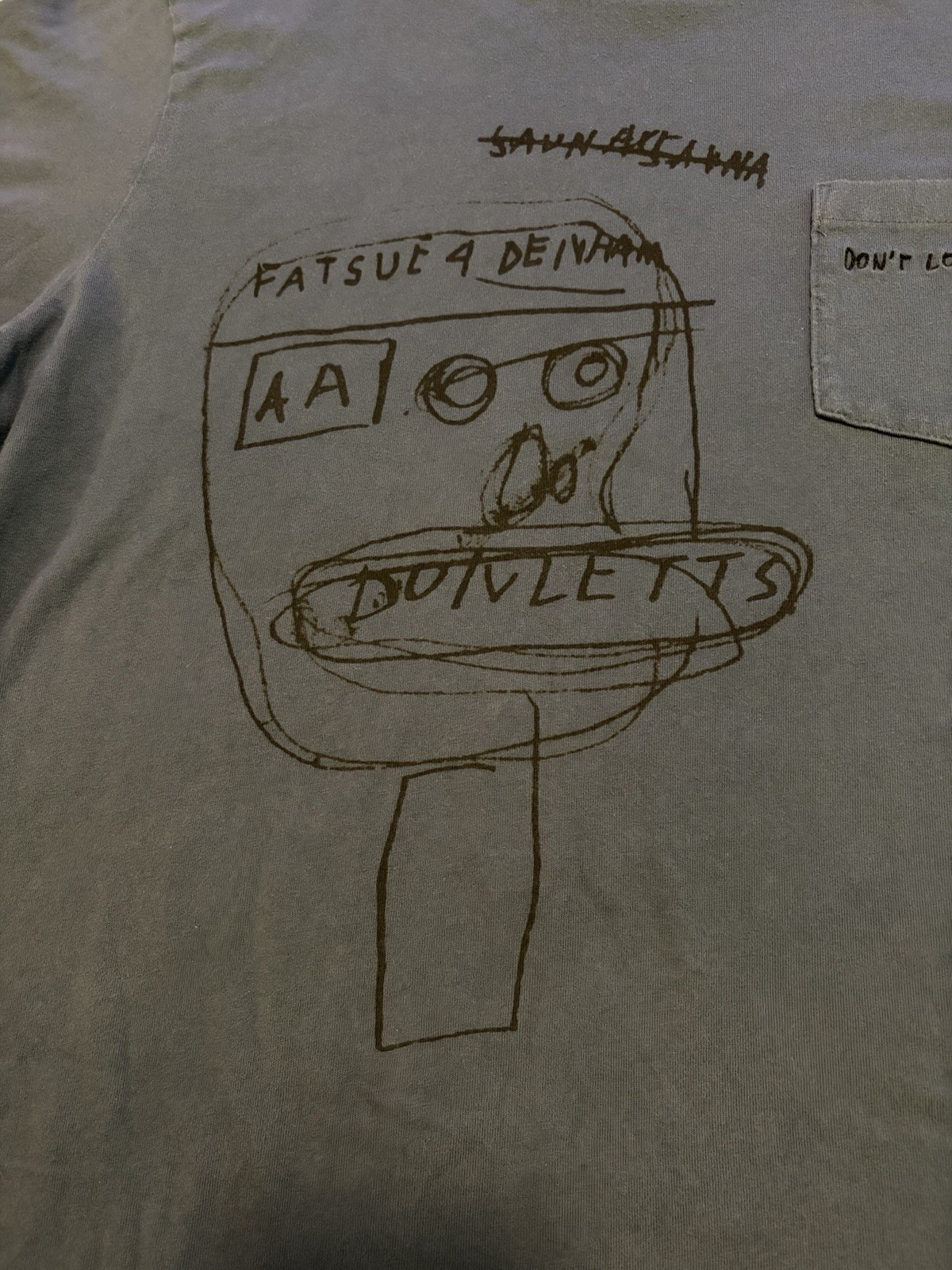 Uniqlo Basquiat SPRZ NY Graphic T Shirt XL Pocket Art Tee gallery