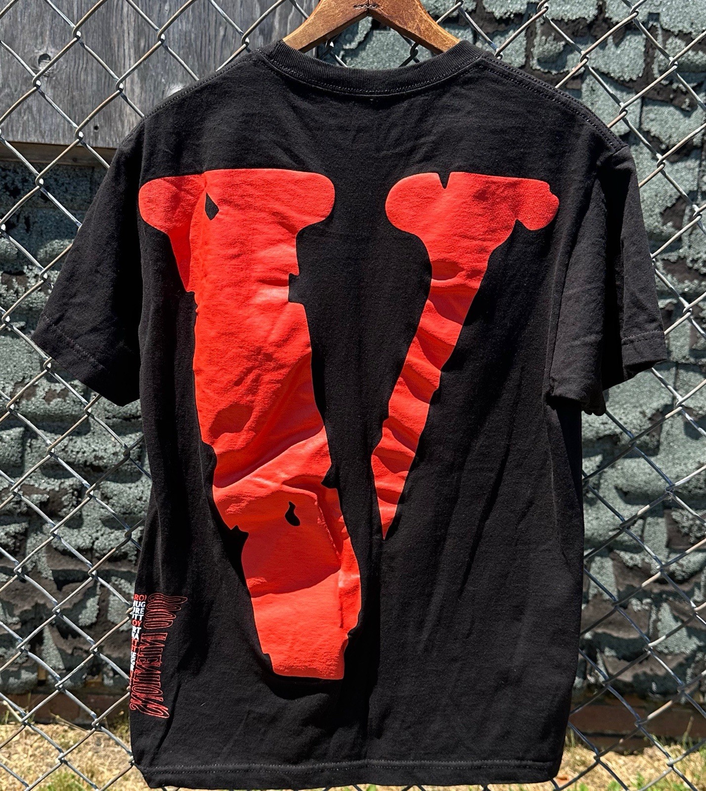 NAV x VLONE Bad Habits Good Intentions Tee Mens M Rap Shirt Excellent Black gallery