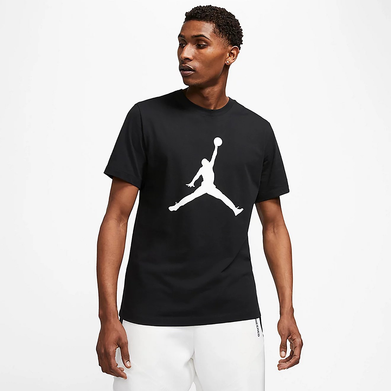 Nike Air Jordan Jumpman Logo Shortsleeve T-Shirt Black Unisex Size XL NWOT