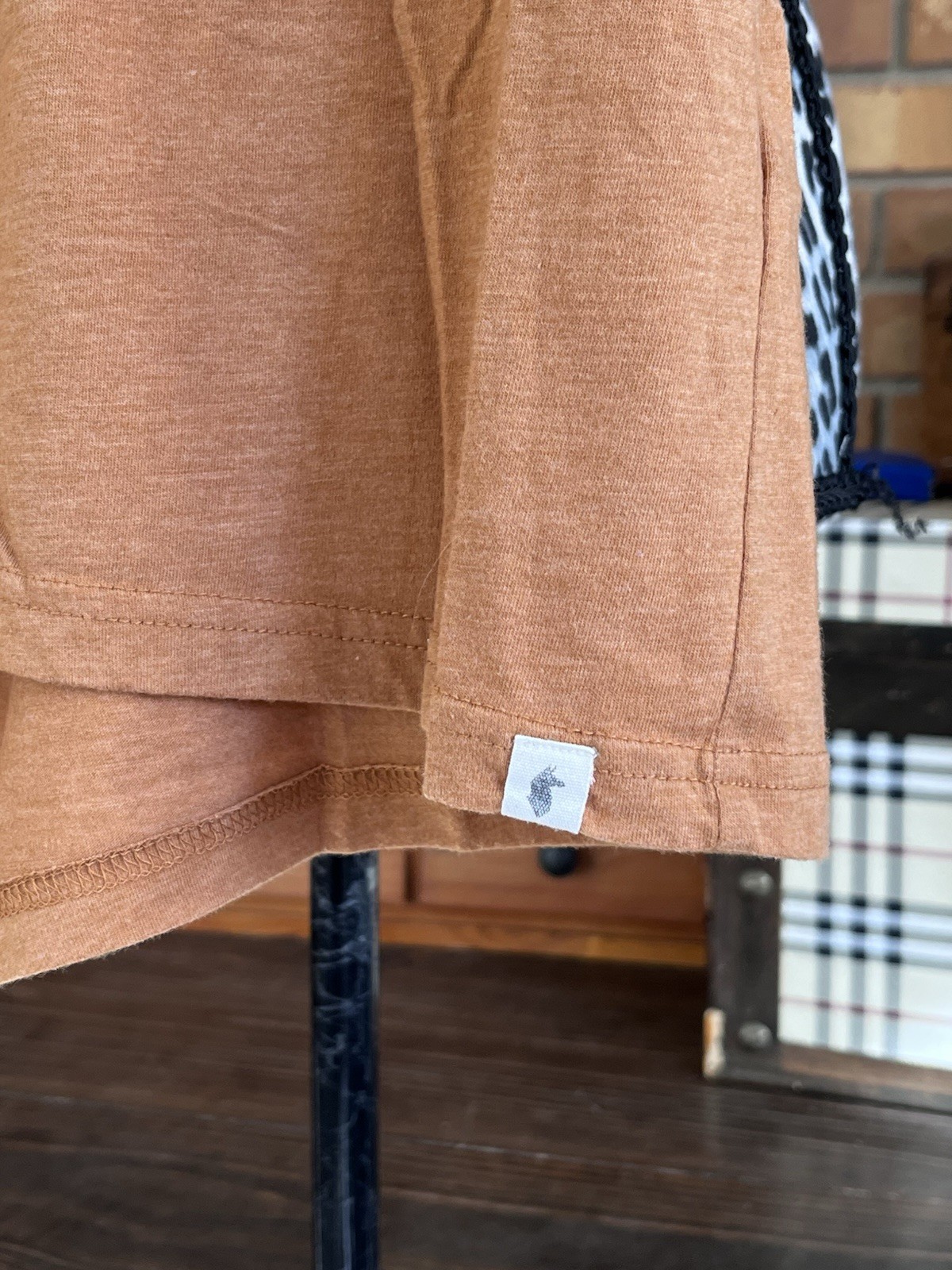 Cotopaxi Do Good T-Shirt (Medium) Mens Rust Orange Organic Cotton Blend gallery