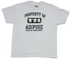 Doctor Who Adult New T-Shirt – Property of Adipose Athletic Department