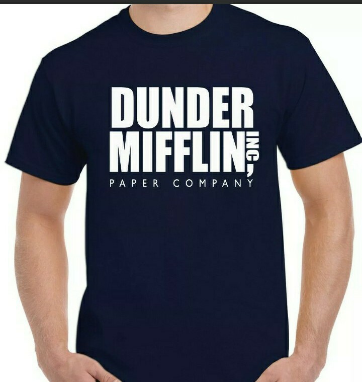 The Office Dunder Mifflin Paper Company Men’s T-shirt new in pack