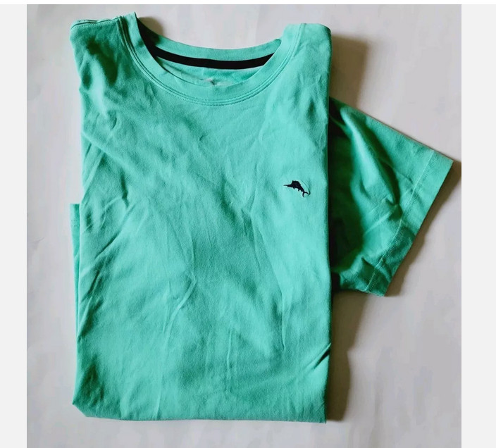 Tommy Bahama Mens Crew neck T-shirt Short sleeve Lounge shirt M L XL Blue Green gallery