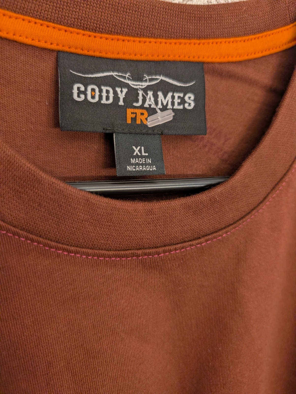 Cody James FR Flame Resistant Work Shirt Arc Rated Logo Long Sleeve Men's XL NEW gallery