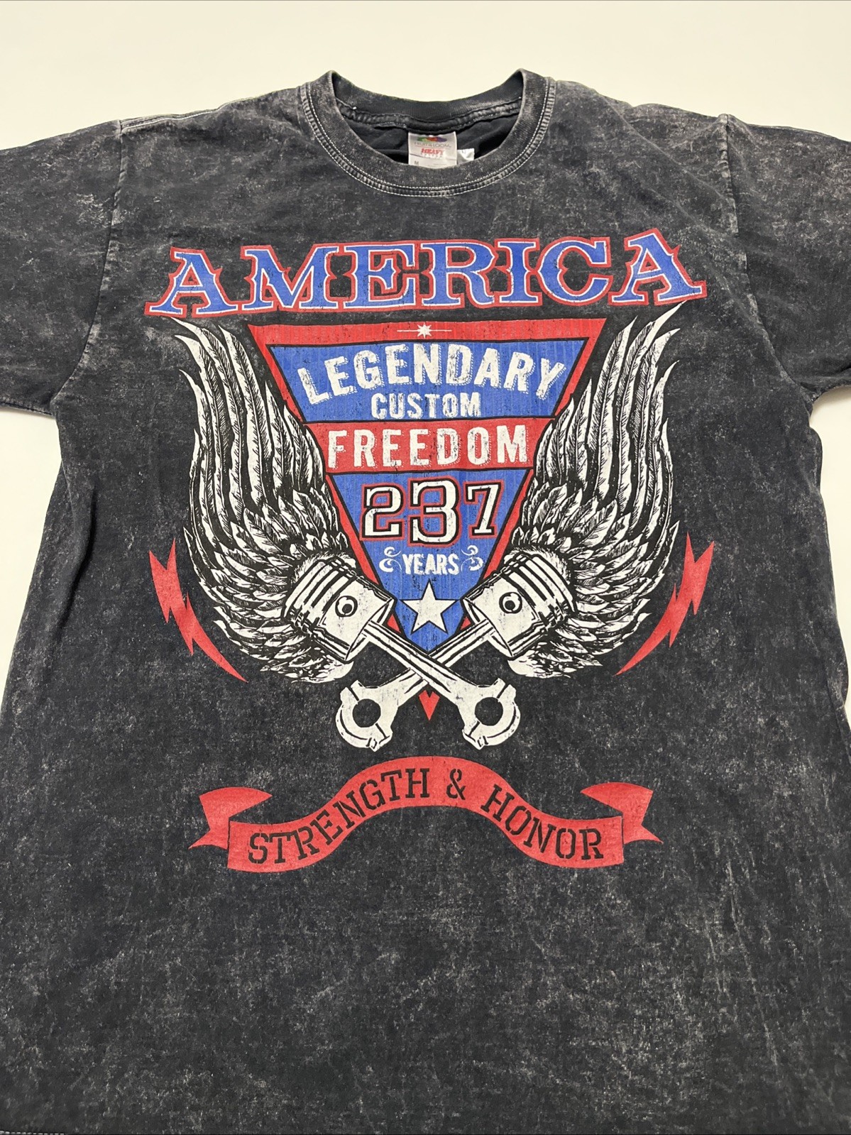Vintage America Legendary Custom Freedom Shirt Men’s Medium gallery