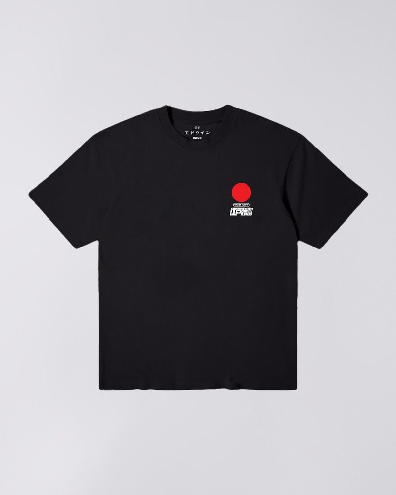 2PACK Edwin tshirt Sun – color black + color white