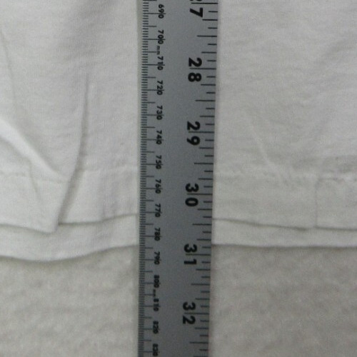 VTG 90s PowerPro Oneita Mens XL Not Over The Hill Funny Novelty T-Shirt White gallery
