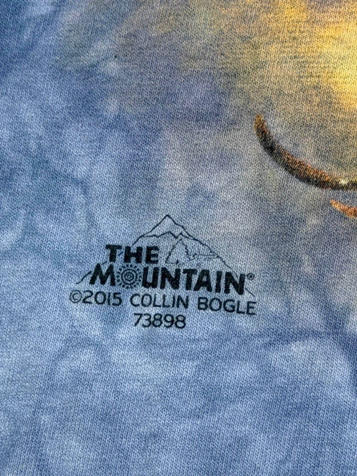 The Mountain Collin Bogle Bald Eagle Sunset Clouds Tie Dye Shirt XL 2015 Nature gallery