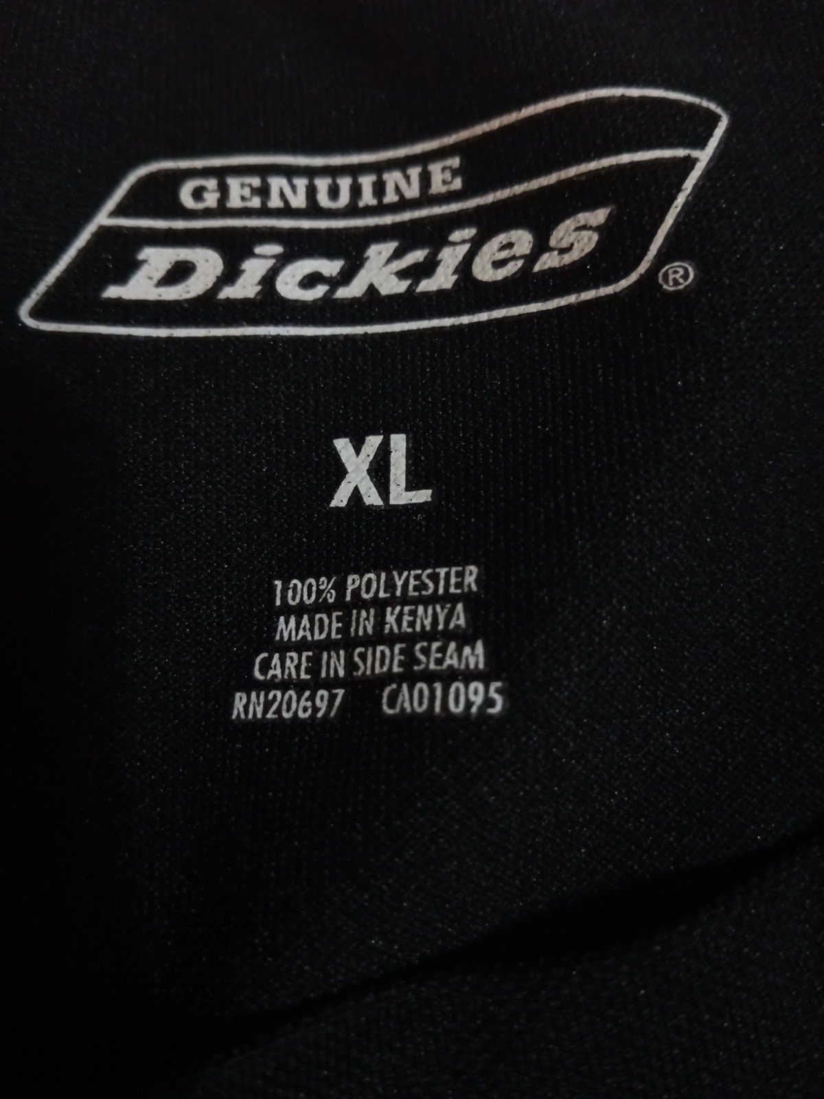 Men's Dickies Short Sleeve Active/Workwear Pocket Tee.Black XL Crewneck gallery