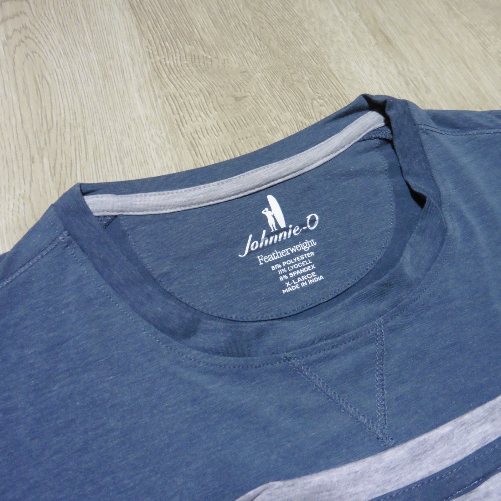 JOHNNIE O Mens XL THE COURSE T SHIRT FEATHERWEIGHT PERFORMANCE GOLF TEE gallery