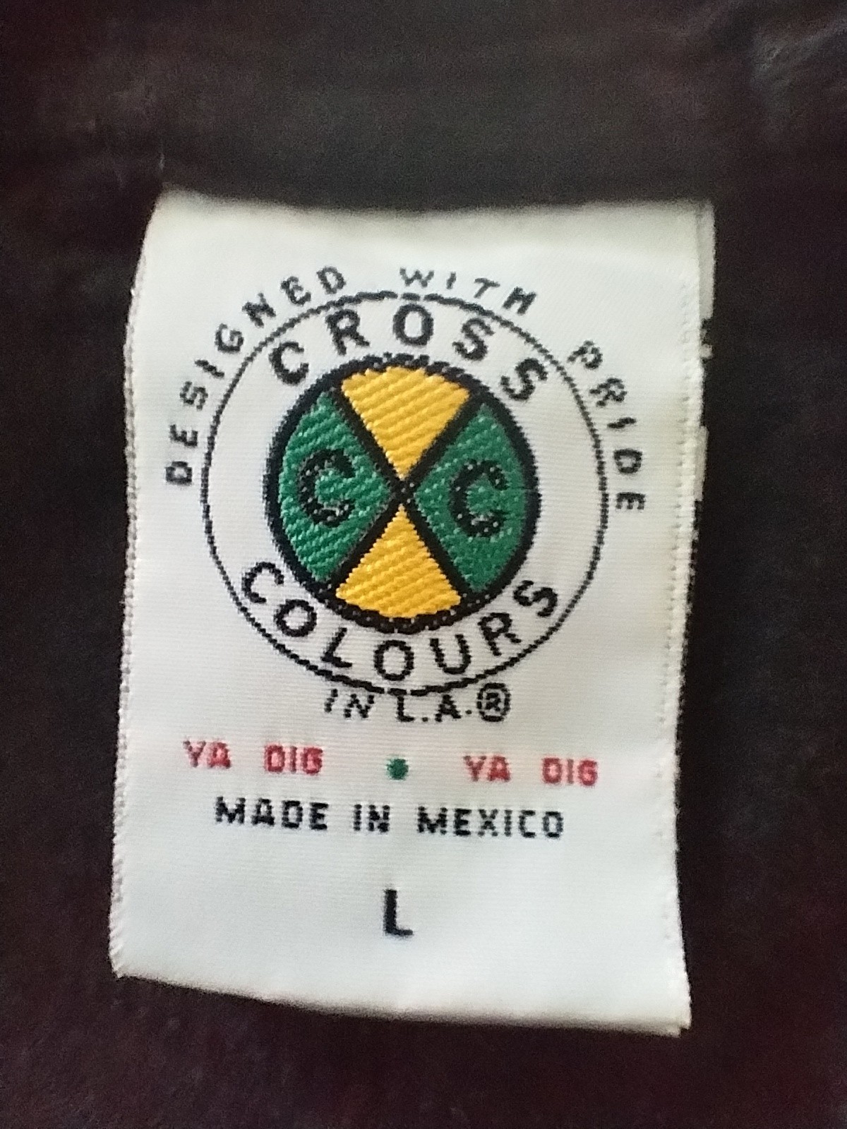 Cross Colours Vintage 90's T Shirt, Stop The Violence gallery