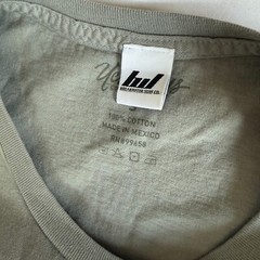 BREAKWATER SURF T SHIRT MENS S GRAY DOUBLE SIDED NEWPORT RI 100% COTTON