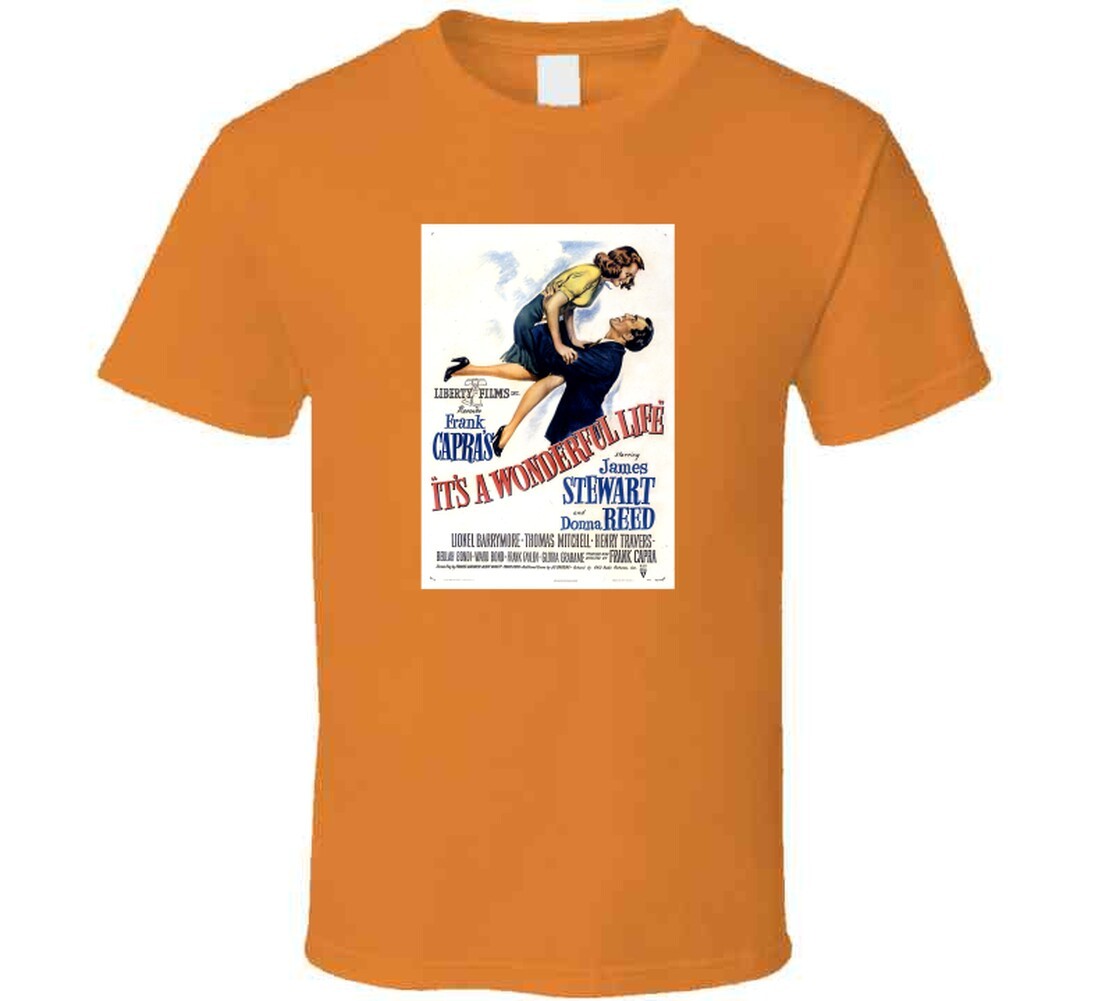 It's A Wonderful Life Tee Classic Holiday Christmas Movie T Shirt gallery
