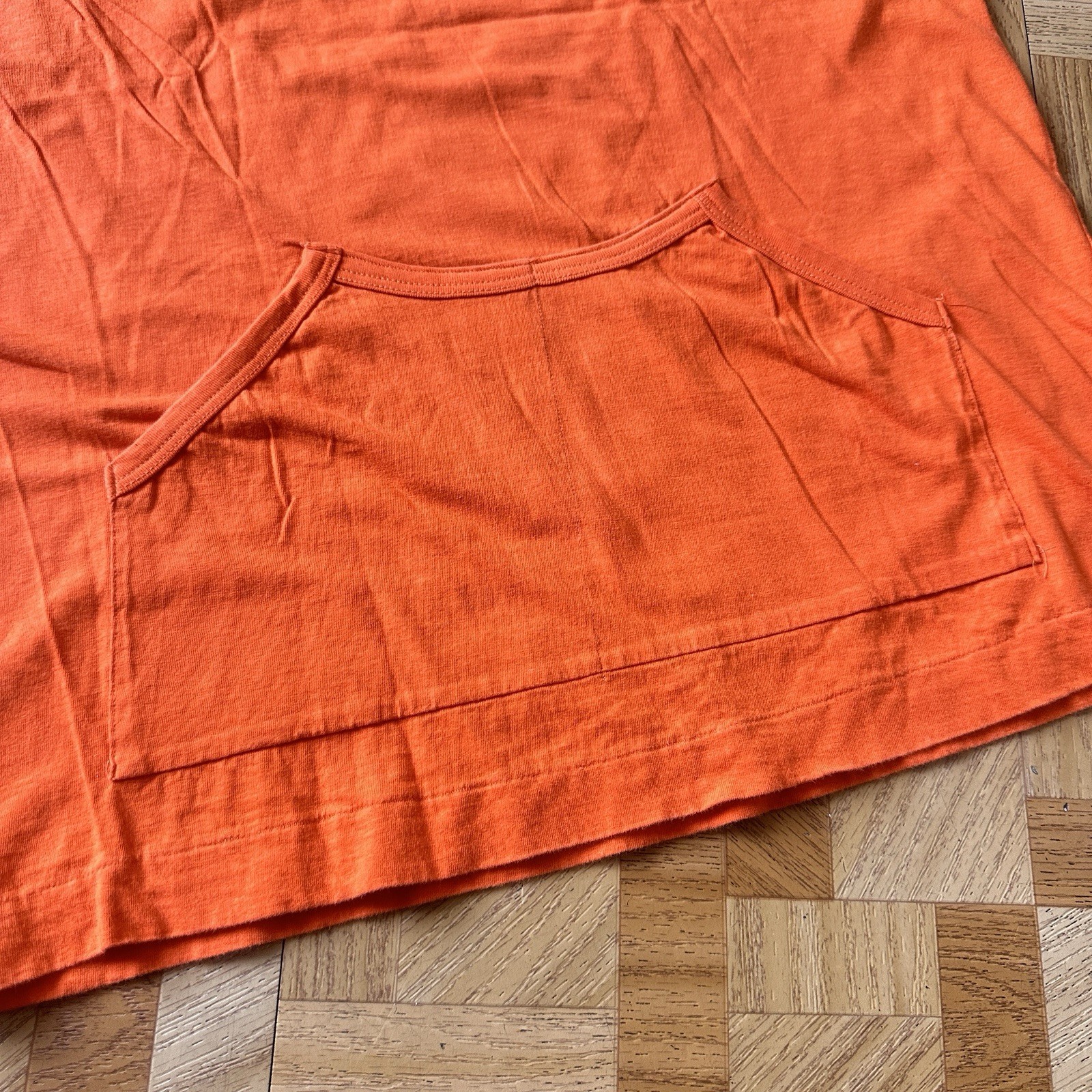 Vintage Pearl Izumi T-Shirt XL Single Stitch Orange w Back Pocket Made In Japan gallery