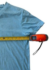 Alpha Beta V Neck Shirt Regular Fit Blue Men’s Size Small Good Condition