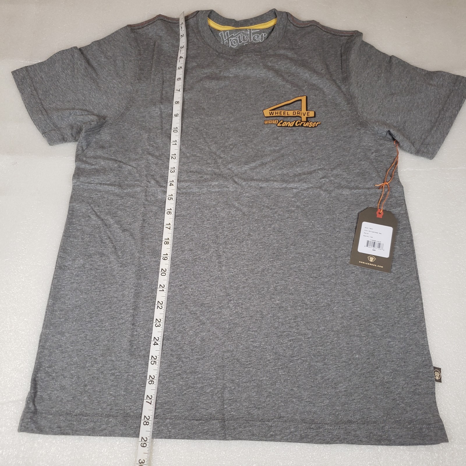 NWT Howler Men's Medium Toyota Land Cruiser T Shirt Gray Limited Edition Hiking gallery