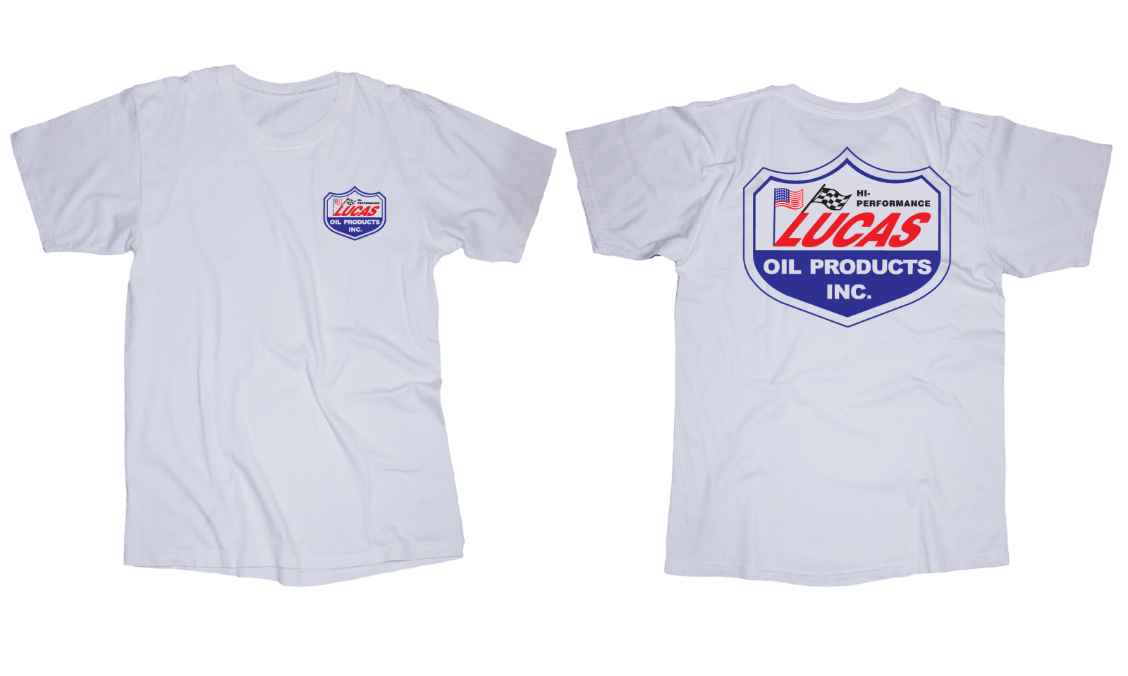 Lucas oil logo White or Black t-shirt Racing gallery