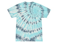Vibrant Multicolor Tie Dye T-Shirts Adult & Kids 100% Cotton Colortone